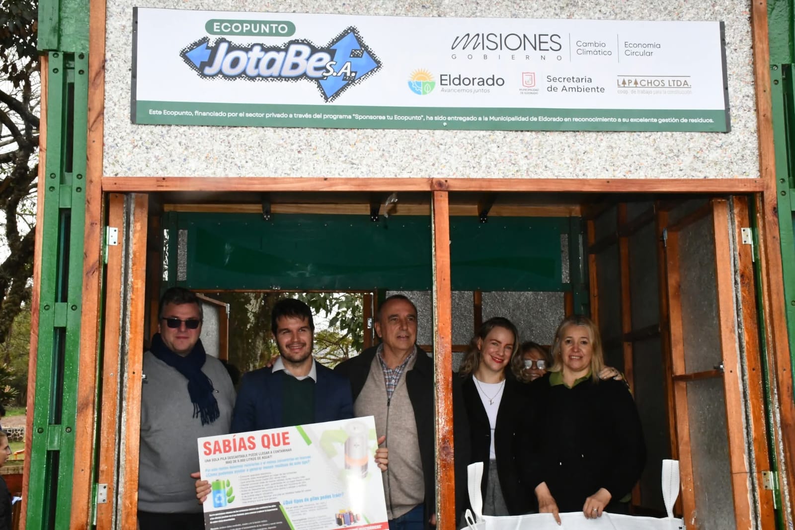 Eldorado sumó un nuevo Ecopunto en el kilómetro 3 2